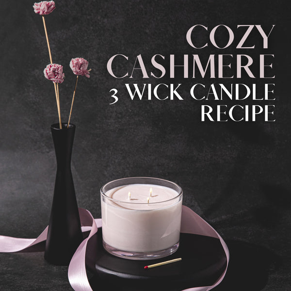 Cozy Cashmere 3-Wick Candle