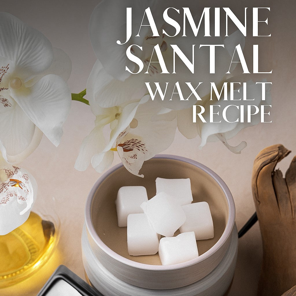 white jasmine santal wax melts