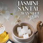 Receta de Cera Perfumada Jazmín Sándalo