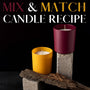 Receta de velas "Mezcla y combina"