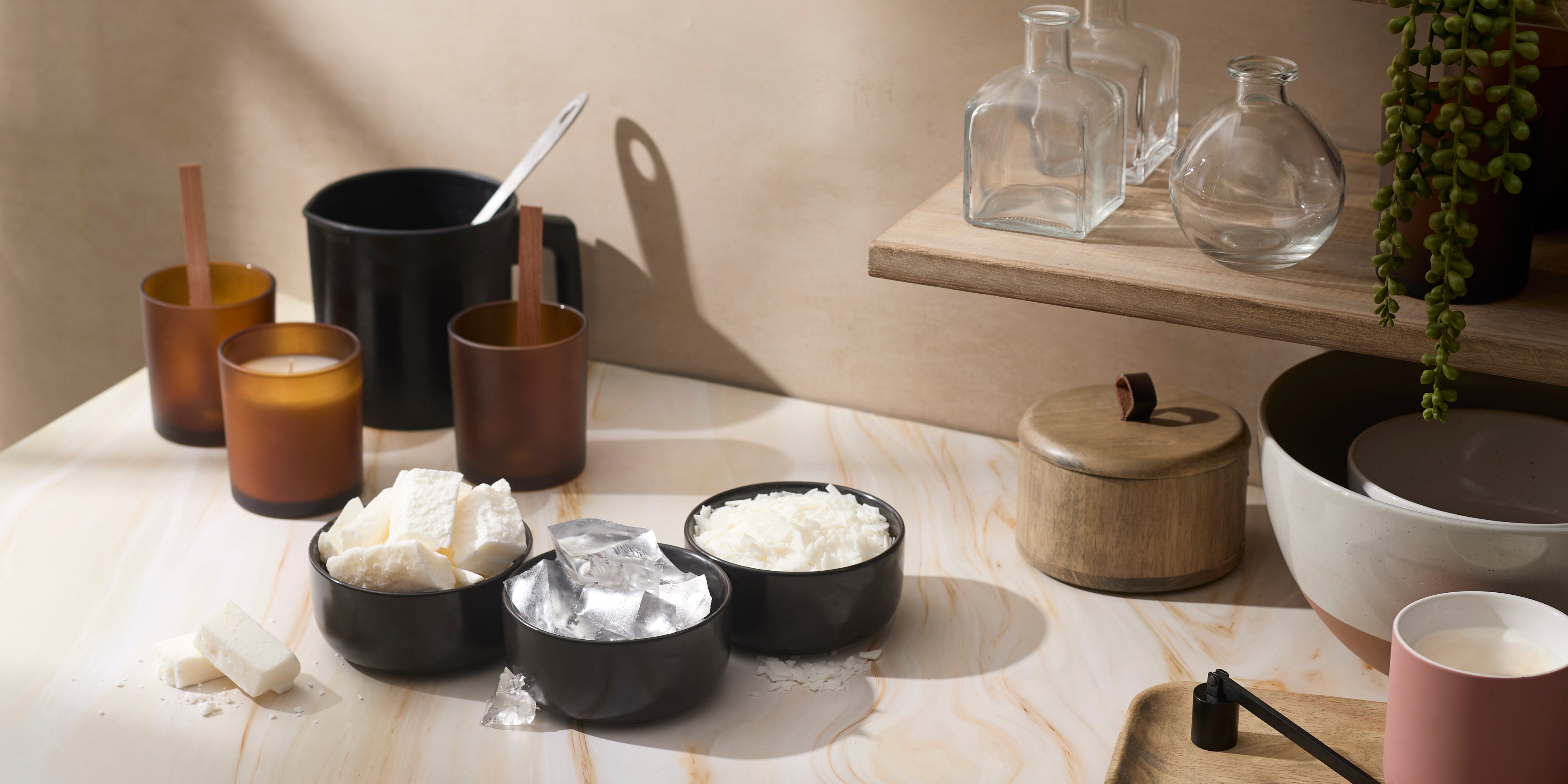 Candle Wax | Soy, Paraffin & Gel