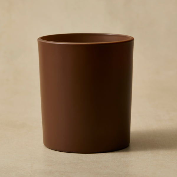 Mocha Straight-Sided Tumbler Jar - 10 oz - Zoom Media 3