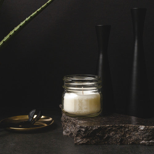 Square Mason Jar - 4 oz - Jars for Candle Making