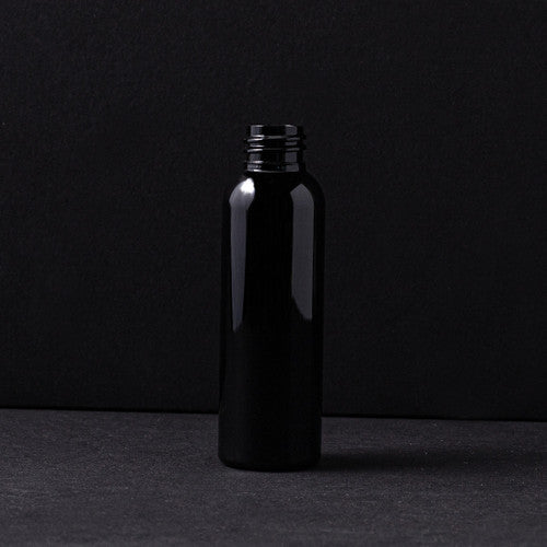 PET Bullet Bottle - Black - 2 oz. - Zoom Media 1