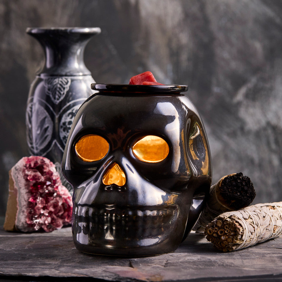 Skull Tart Warmer – The Flaming Candle