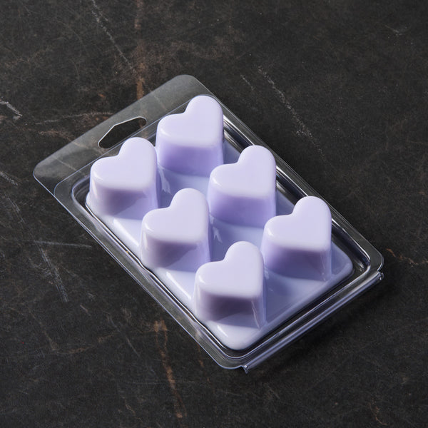 Wax Melt Clamshell Molds - Heart Shapes
