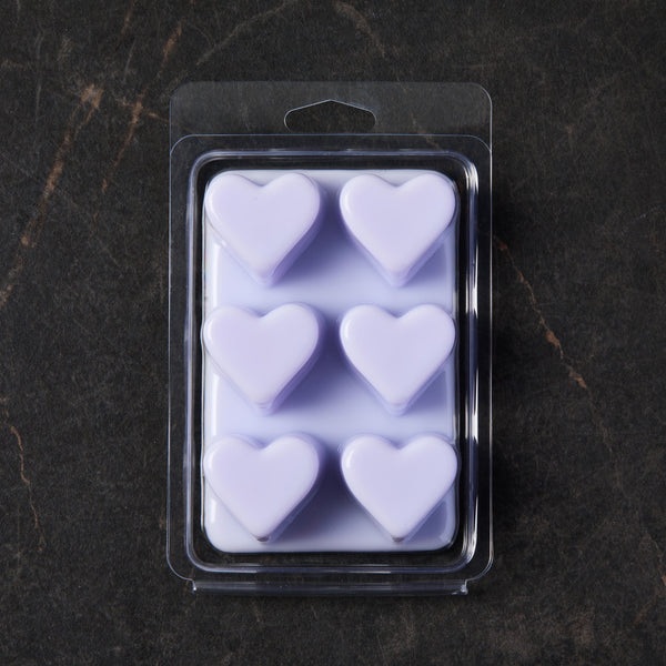 Wax Melt Clamshell Molds - Heart Shapes