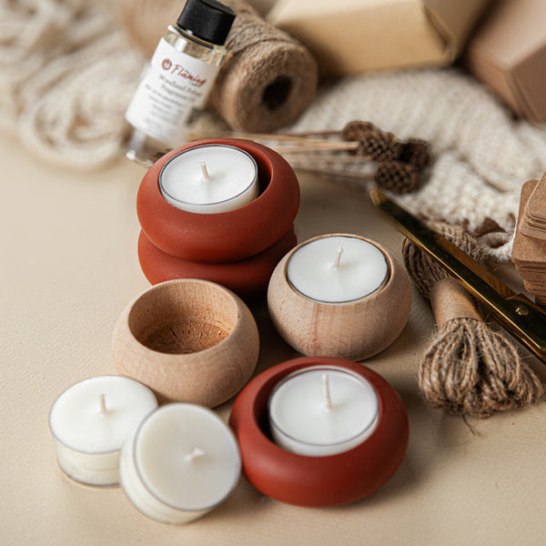 Tealight Candle Kit - Cocoa Butter Cashmere
