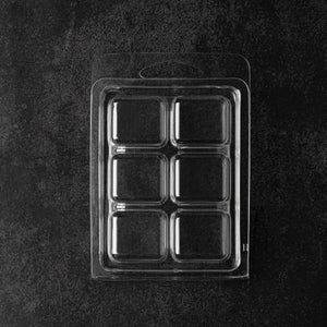 Wax Melt Clamshell Molds - Clear - Secondary Image