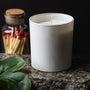 White Matte Straight-Sided Tumbler Jar - 10 oz