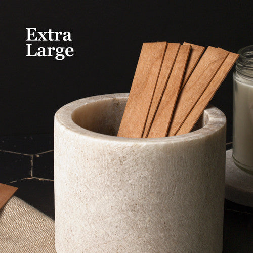 Wooden Wicks - Extra Large - Wicks for Candle Making