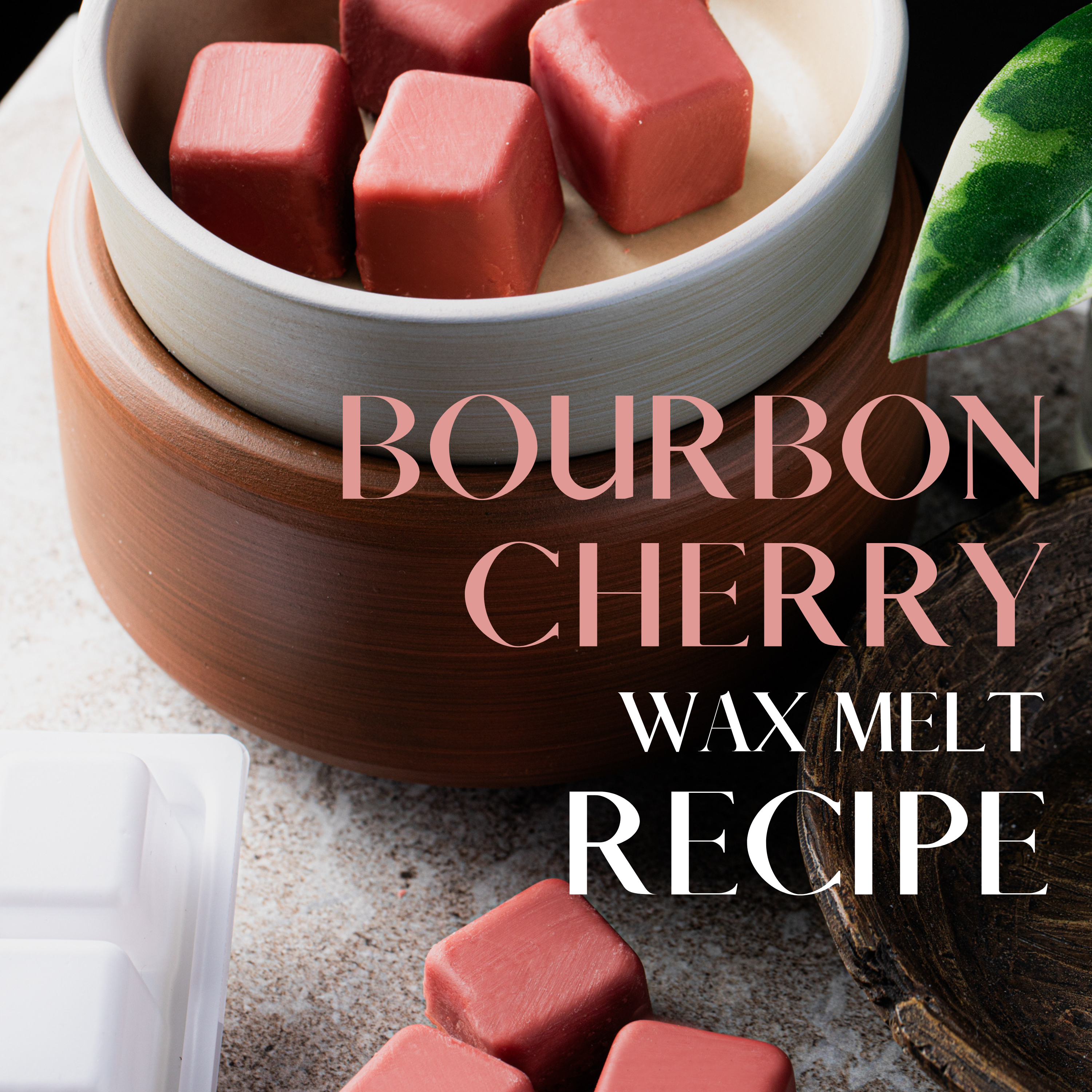 cherry bourbon wax melts recipe