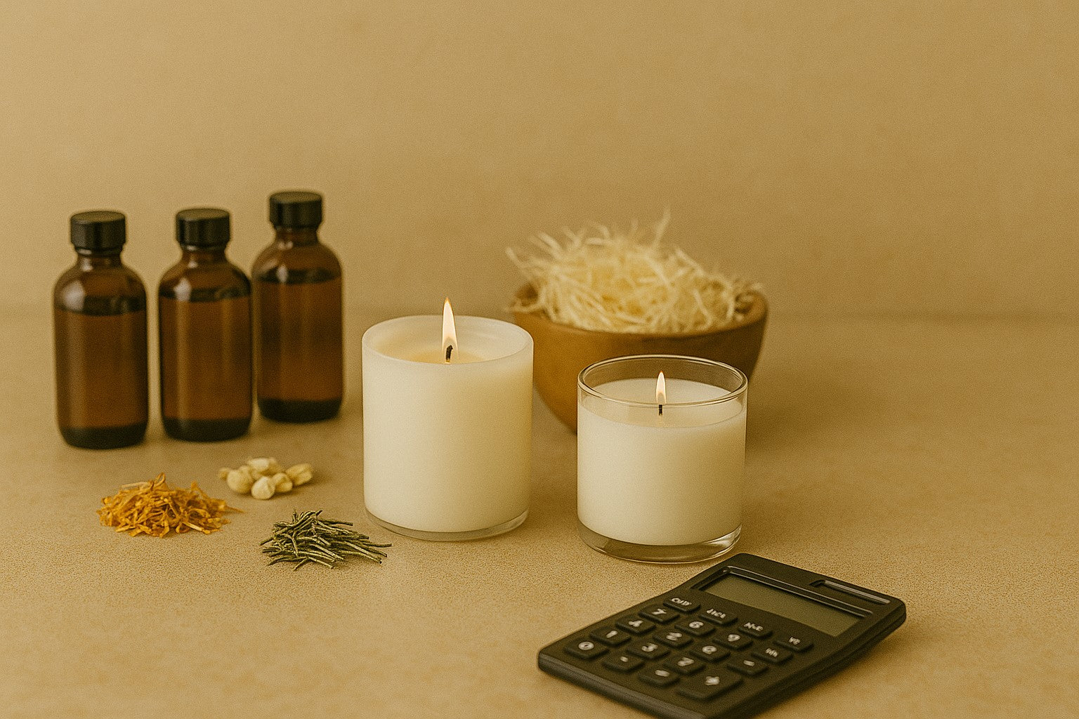 Candle Batch Calculator: How Much Wax Do I Need?