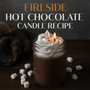 Receta para Vela con Aroma a Chocolate Caliente y Leña