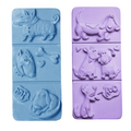 Break-A-Way Dogs Soap Molds (MW 200)