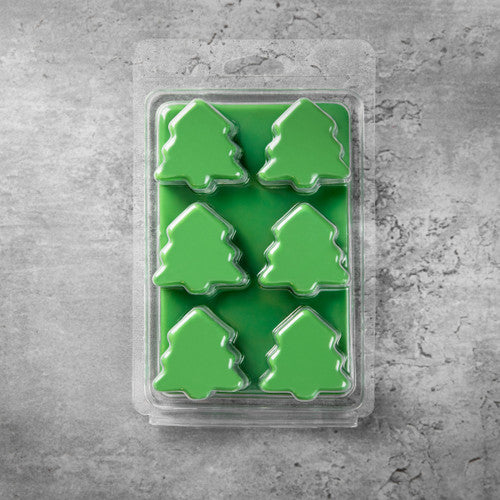 Wax Melt Clamshell Molds - Christmas Trees