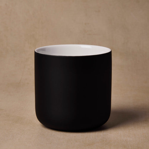 Black Ceramic Candle Jar - 12 oz