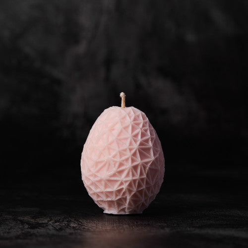 Egg Silicone Mold with Web Pattern - 3D