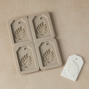 Nature Leaf Tag Silicone Mold