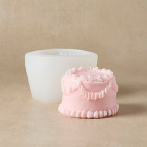 Round Celebration Cake Silicone Mold