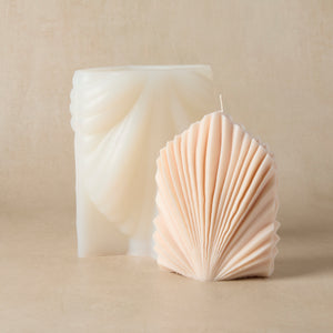 Pleated Shell Silicone Mold