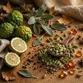 Aceite aromático de roble y cardamomo dorado