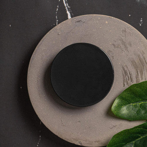 Black Straight Top Plastic Lid 58/400 - F217 Liner