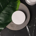 White Straight Top Plastic Lid 58/400 - F217 Liner