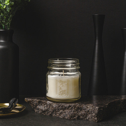 Square Mason Jar - 8 oz