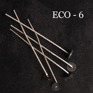 ECO-6 6" Pre-Tabbed Wick - Featured Image