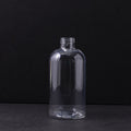 PET Boston Round Bottle - Clear - 8 oz.
