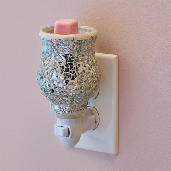 Reflection Glass Mosaic Pluggable Fragrance Warmer