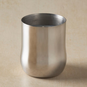 Stainless Steel Candle Holder - Silver