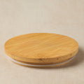 Bamboo Lid - 16 oz Ceramic Jar