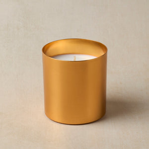 Aluminum Candle Holder - Gold