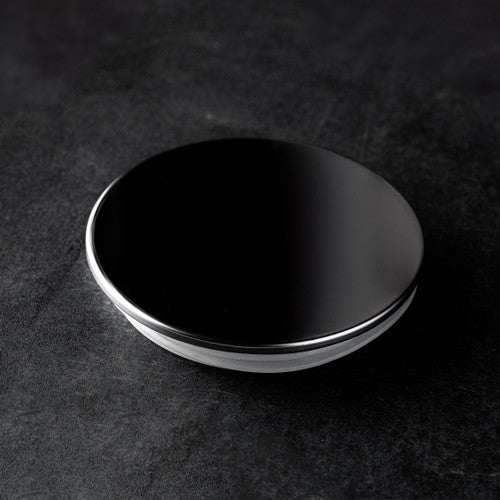 Metallic Slim Candle Jar Lid - Silver