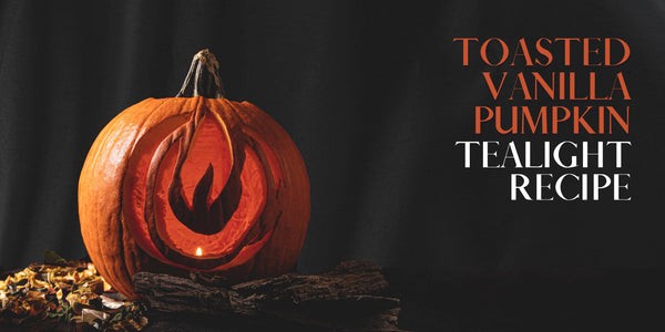 Toasted Vanilla Pumpkin Tealight Recipe